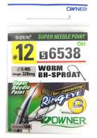 Крючок OWNER Worm BH–Sproat 56538-12