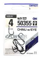 Крючок OWNER Chinu w/ EYE 50355 №4 уп.11 шт