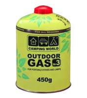 Газовый баллон Camping World Outdoor Gas №3 450гр. резьбовой