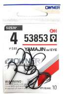 Крючок OWNER Yamajin With Eye 53853-04