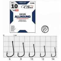 Крючки COBRA Allround сер. CA125 разм. 010 10шт.