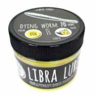 Приманка LIBRA LURES Dying Worm 70 (006) Сыр 7,0см 15шт.