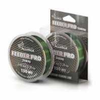 Леска монофильная ALLVEGA "Feeder Pro" 150м 0,22мм (6,15кг) тёмно-зелёная, тонущая
