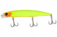 Воблер JACKALL Rada Minnow 114 цв. chartreuse & orange head