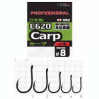 Крючки COBRA Pro Carp сер.C620 разм.008 9шт.