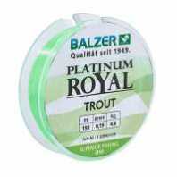 Леска BALZER Platinum Royal Trout Fluo тонущая 150 м 0,22 мм