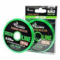 Леска монофильная ALLVEGA "Fishing Master" 30м 0,235мм (4,3кг) зеленая