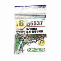 Крючок OWNER Worm BH-Round 56537 №8 уп.9 шт