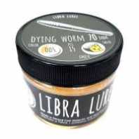 Приманка LIBRA LURES Dying Worm 70 (005) Сыр 7,0см 15шт.