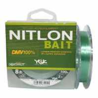 Леска YGK Nitlon Bait DMV 100% Nylon 100м. #2.5 (10Lb/0,267мм.) emerald