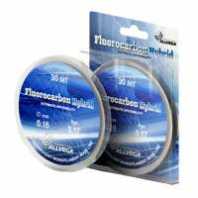 Леска монофильная ALLVEGA "Fluorocarbon Hybrid" 30м 0,09мм (0,98кг) флюорокарбон 65%