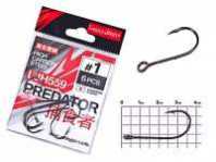 Крючки LUCKY JOHN Predator сер. LJH559 разм.001 6шт.